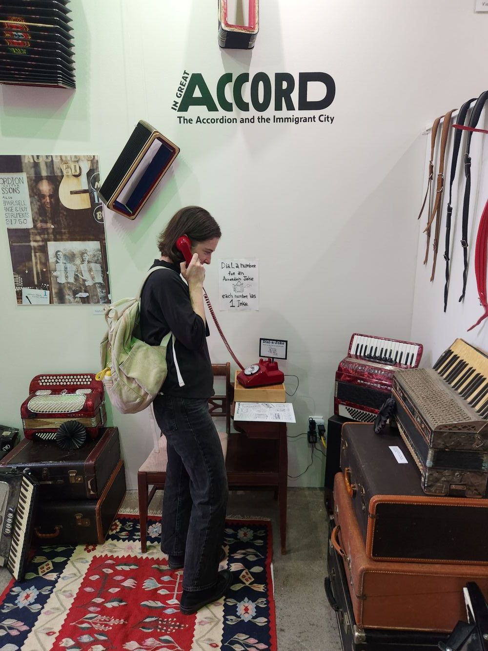 Accordion Dial-a-Joke Phone thumbnail